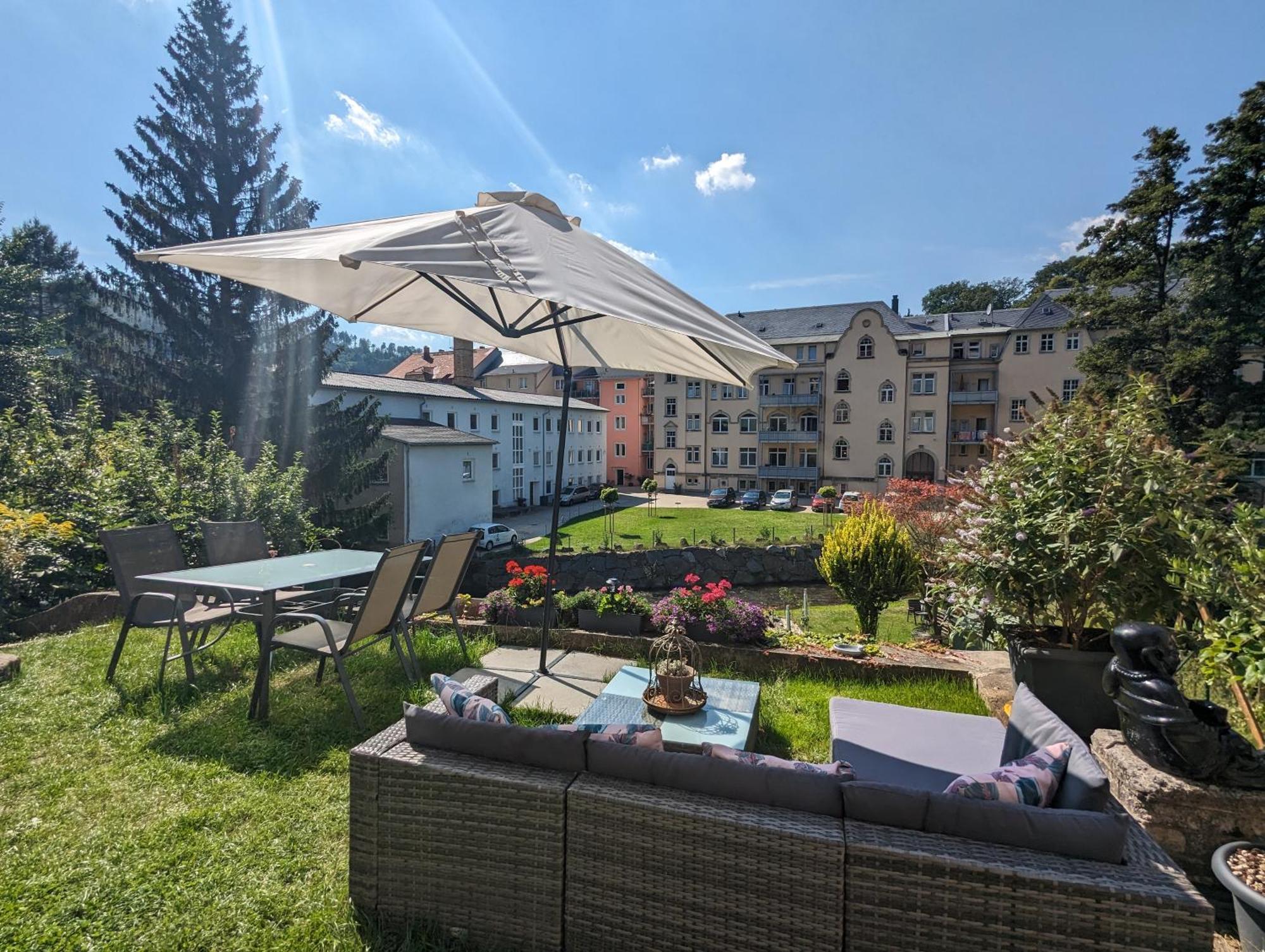 Uo - Urlaubsmagie - Helle Wohnung,Sauna,Whirlpool Sebnitz Exterior photo