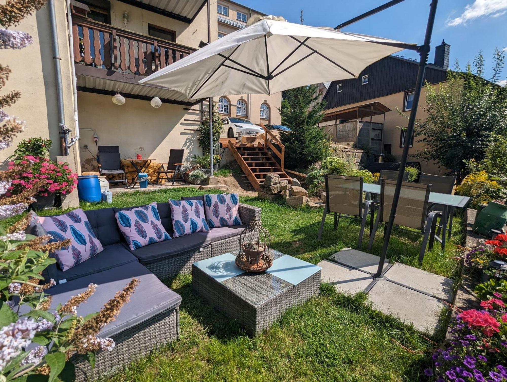 Uo - Urlaubsmagie - Helle Wohnung,Sauna,Whirlpool Sebnitz Exterior photo