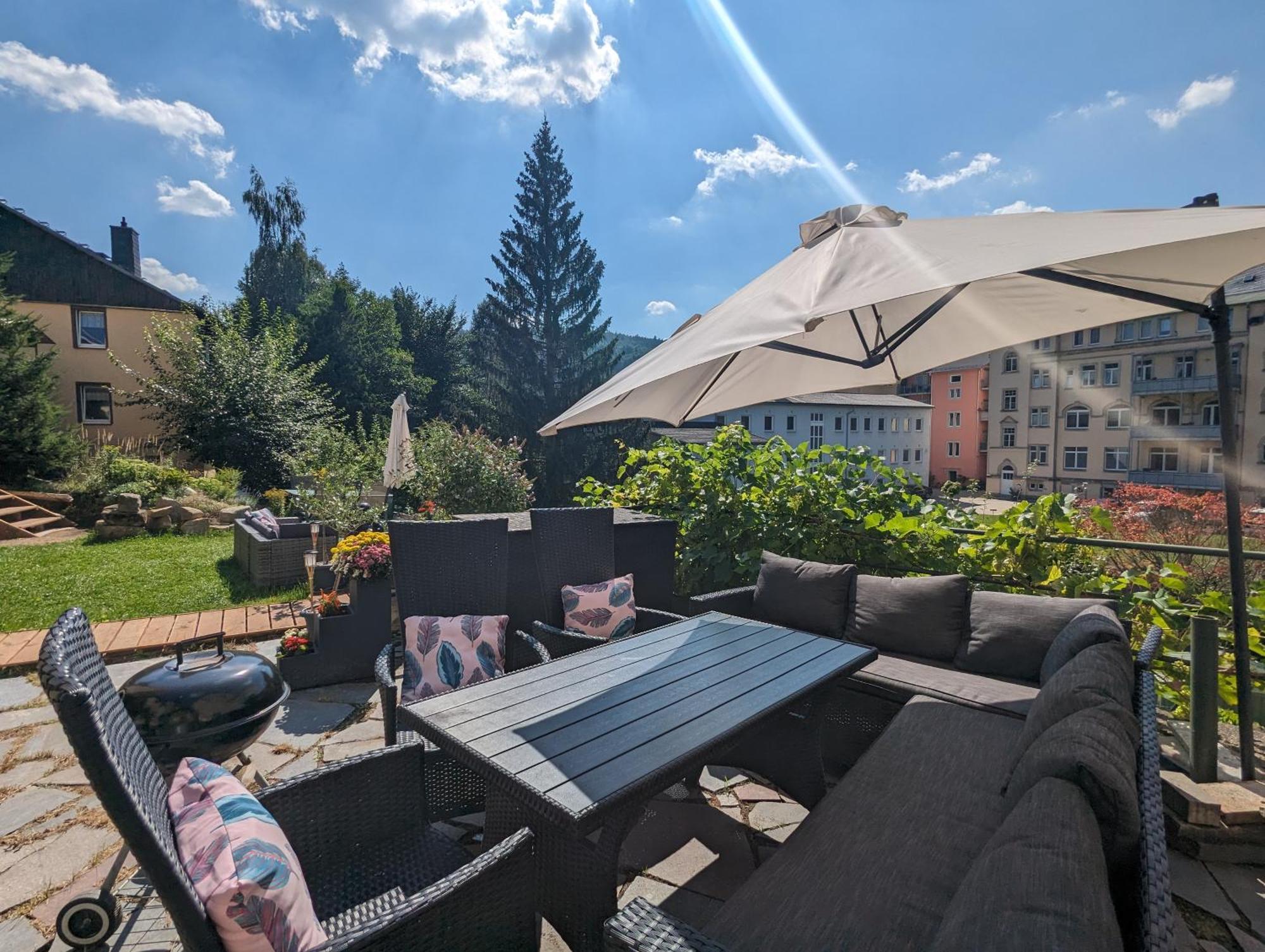 Uo - Urlaubsmagie - Helle Wohnung,Sauna,Whirlpool Sebnitz Exterior photo