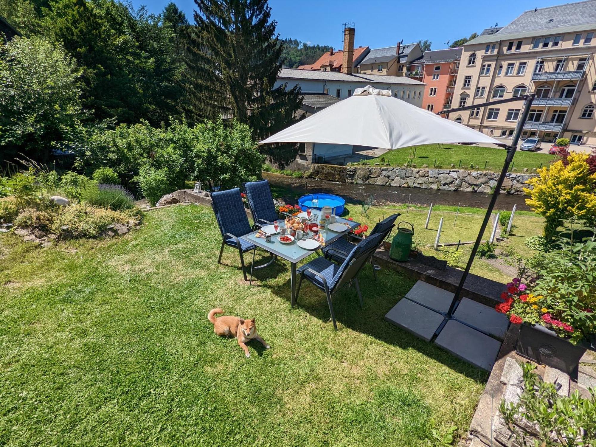 Uo - Urlaubsmagie - Helle Wohnung,Sauna,Whirlpool Sebnitz Exterior photo