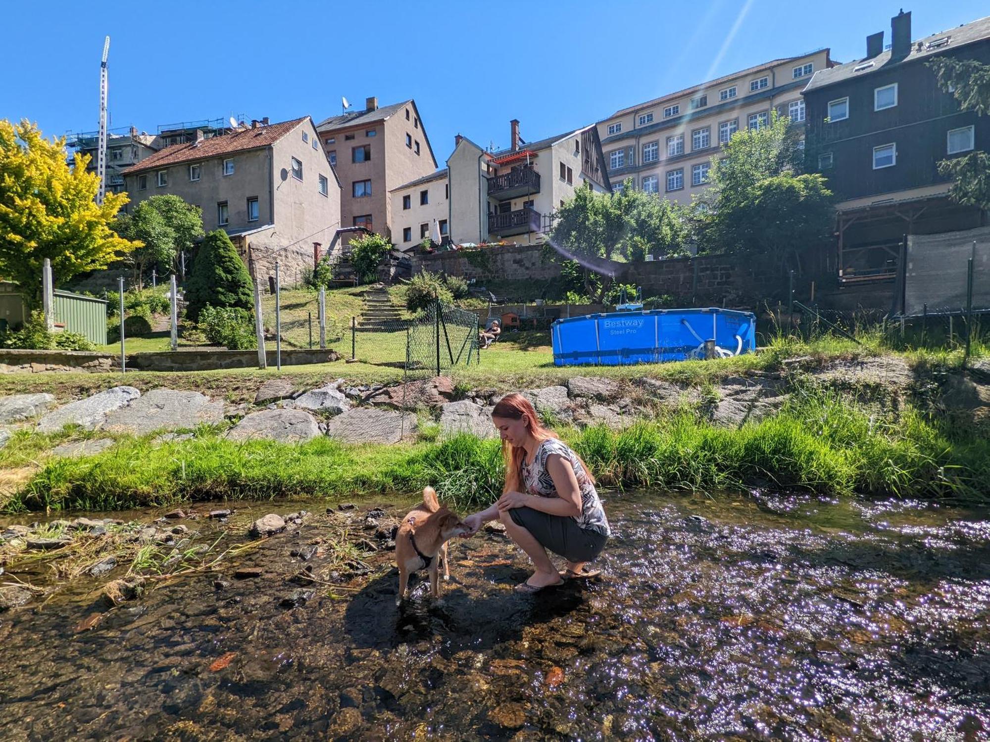 Uo - Urlaubsmagie - Helle Wohnung,Sauna,Whirlpool Sebnitz Exterior photo