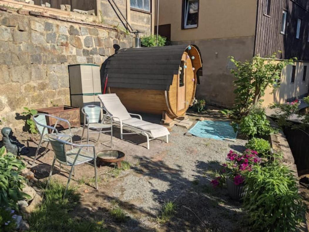 Uo - Urlaubsmagie - Helle Wohnung,Sauna,Whirlpool Sebnitz Exterior photo