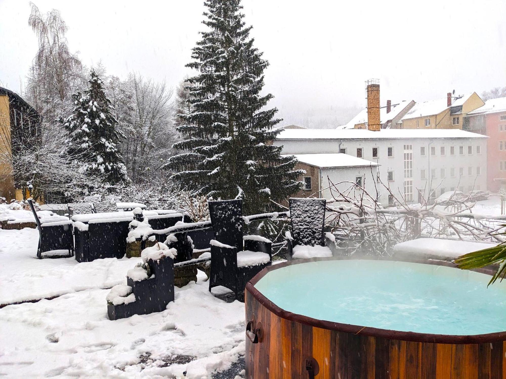 Uo - Urlaubsmagie - Helle Wohnung,Sauna,Whirlpool Sebnitz Exterior photo