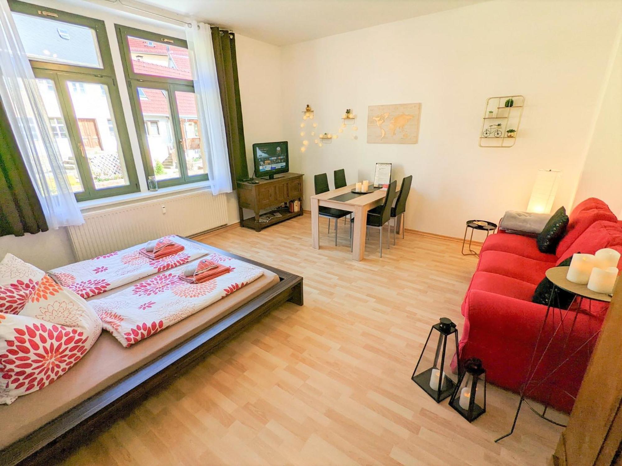 Uo - Urlaubsmagie - Helle Wohnung,Sauna,Whirlpool Sebnitz Exterior photo